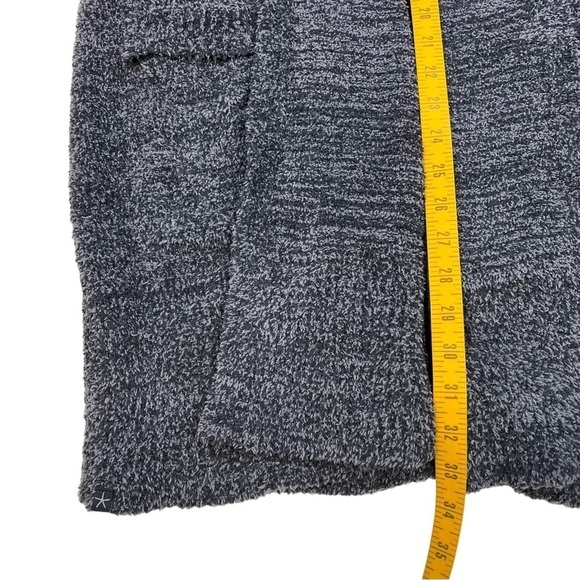 Barefoot Dreams CozyChic Cali Cardi Cardigan Heather Blue Size S - Picture 5 of 8